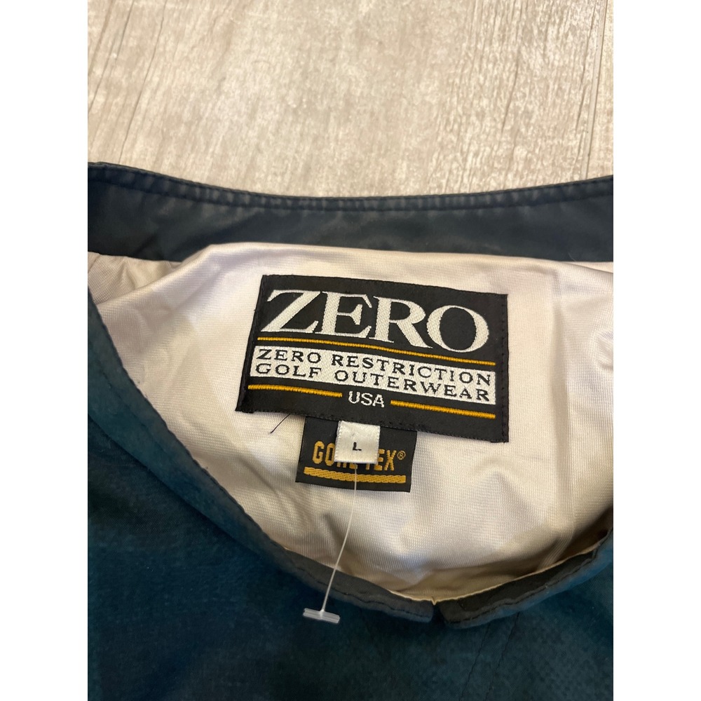 ZERO Restriction Golf Outerwear Men's Pullover Jacket GORE-TEX Size‎ L